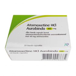 Атомоксетин HCL 40 мг Европа :: Аналог Когниттера :: Aurobindo капс. №30 в Владивостоке и области фото